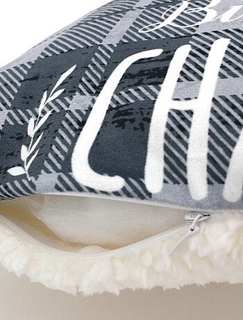 Coussin COSY avec fourrure