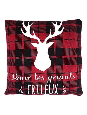 Coussin COSY avec fourrure
