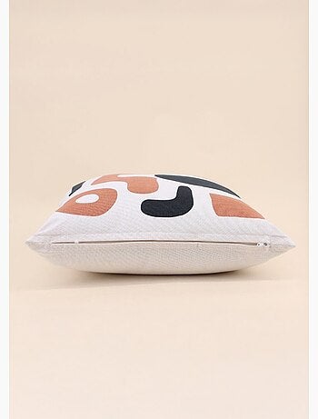 Coussin coton, inspiration art abstrait - AFIBEL