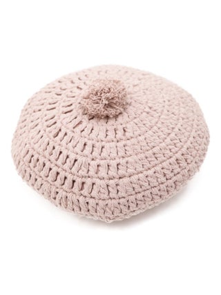 Coussin coton rond crochet Lenka - Nattiot