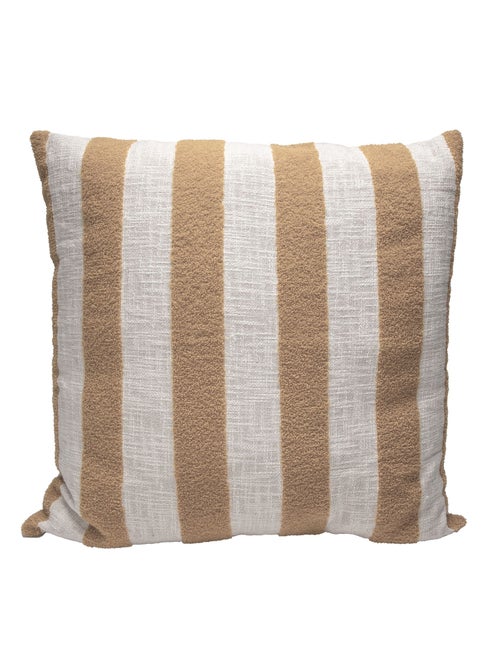 Coussin coton slub rayé BALTO 55X55 - Kiabi Coussin coton slub rayé BALTO 55X55 - Kiabi