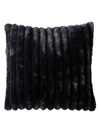 Coussin cottele effet velours