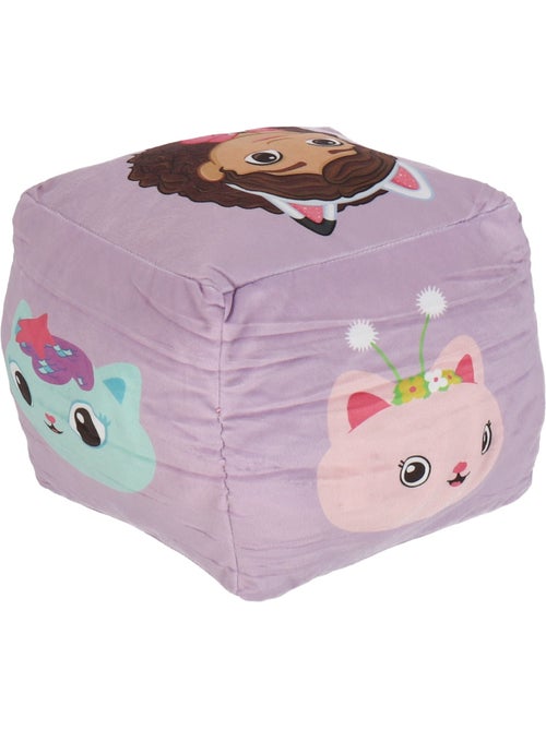 Coussin cube Gabby - 100% polyester - Kiabi