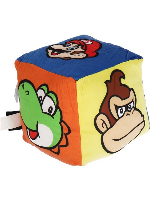 Coussin cube Mario - 100% polyester - Kiabi Coussin cube Mario - 100% polyester - Kiabi