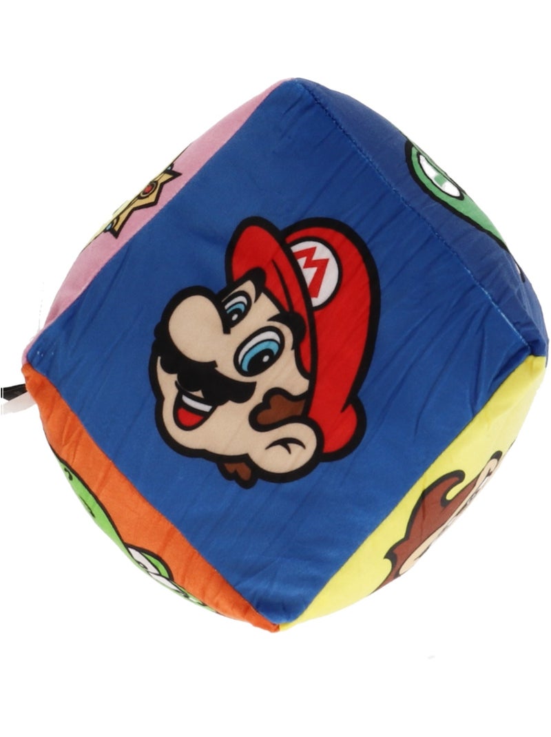 Coussin cube Mario - 100% polyester Rouge - Kiabi