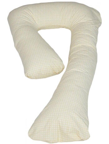 Coussin d'accouchement pre post natal à carreaux