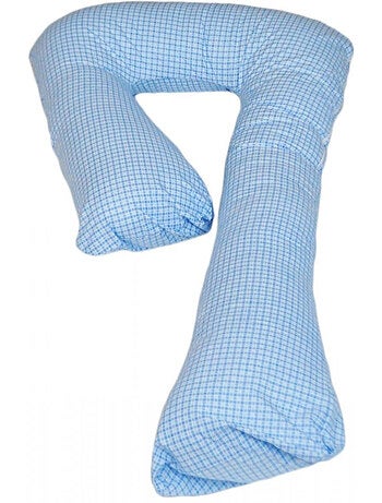 Coussin d'accouchement pre post natal à carreaux