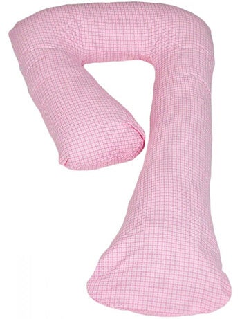 Coussin d'accouchement pre post natal à carreaux
