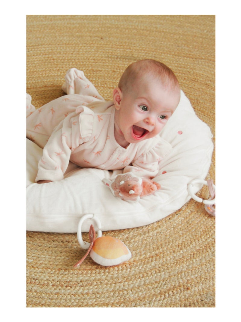 Coussin d'activités Veloudoux® Popsie, évolutif Noukie's Blanc - Kiabi