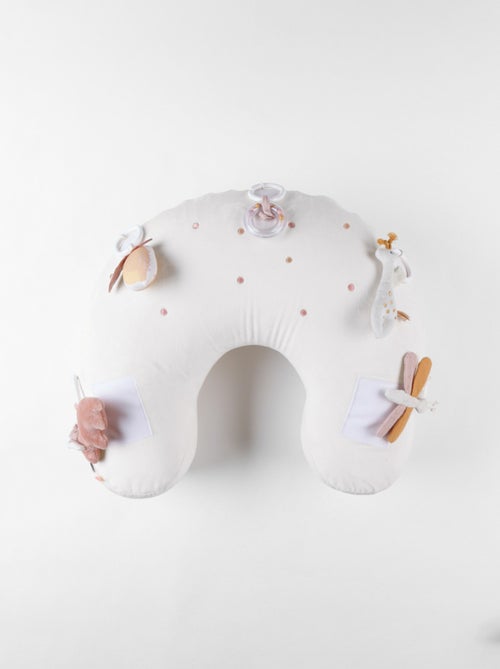 Coussin d'activités Veloudoux® Popsie, évolutif Noukie's - Kiabi Coussin d'activités Veloudoux® Popsie, évolutif Noukie's - Kiabi