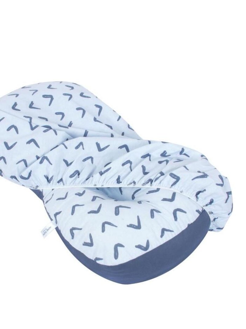 Coussin d'allaitement Bleu - Kiabi