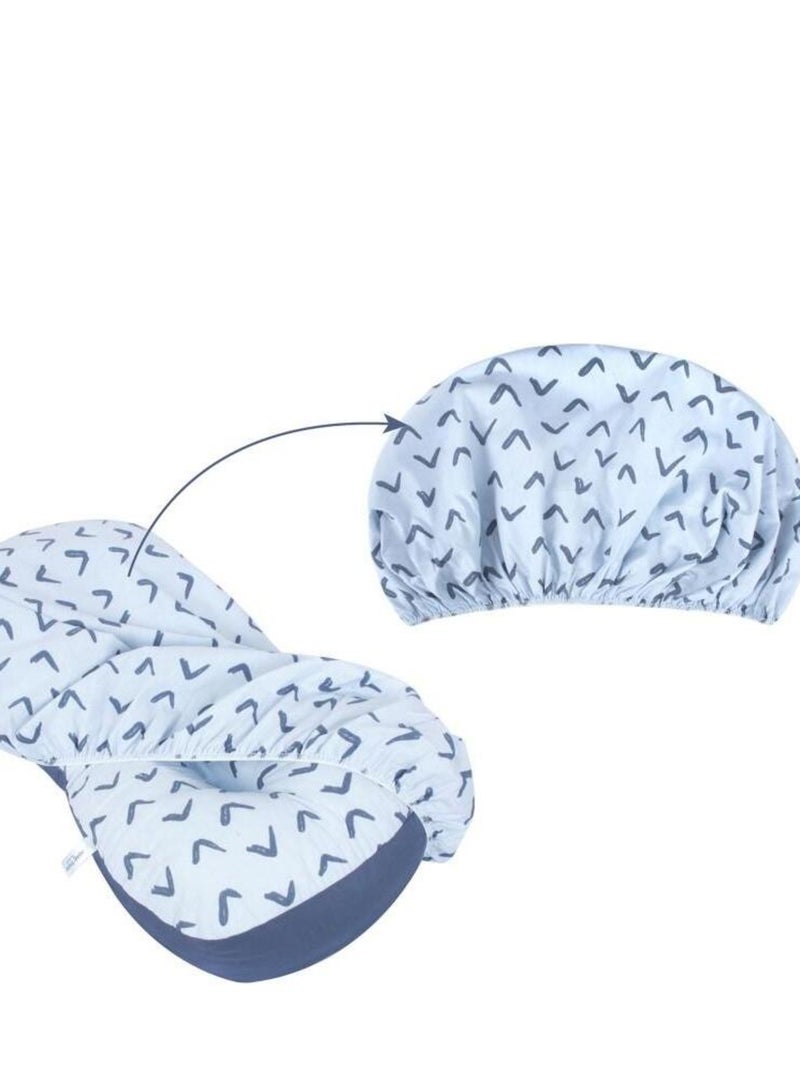 Coussin d'allaitement Bleu - Kiabi