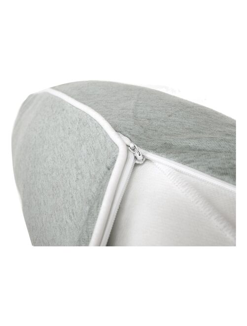 Coussin d'allaitement évolutif 'Tinéo' - gris clair - Kiabi - 50.00€