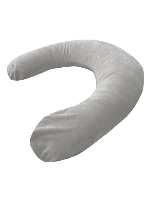 Coussin d'allaitement en velours XL - 205 cm - Kiabi