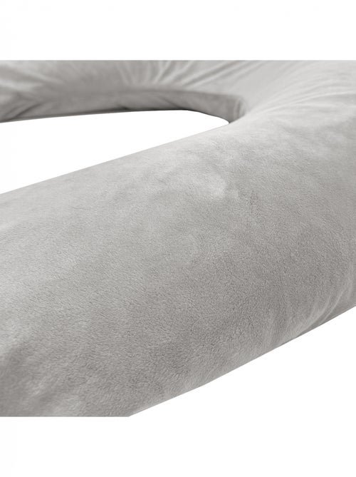 Coussin d'allaitement en velours XL - 205 cm - Kiabi