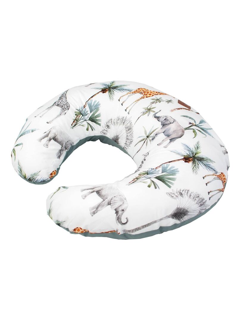 Coussin D'allaitement En Forme De Lune - Housse Coton Et Velours Lavable, Rembourrage Silicone Ergonomique - 11