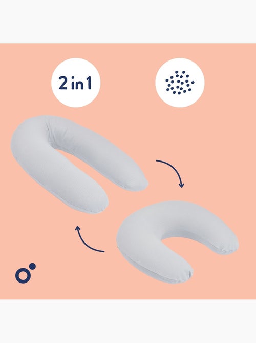 Coussin d'allaitement et de grossesse 2 en 1 twisty 'doomoo' - Kiabi Coussin d'allaitement et de grossesse 2 en 1 twisty 'doomoo' - Kiabi