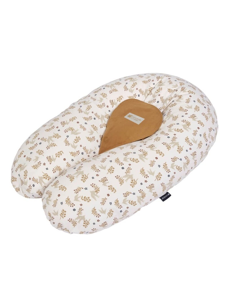Coussin d'allaitement et de grossesse 3en1 Multirelax Colombes Ecru - Kiabi