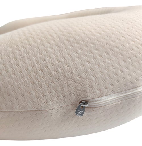Coussin d'allaitement et de grossesse 3en1 Multirelax coton beige - Kiabi Coussin d'allaitement et de grossesse 3en1 Multirelax coton beige - Kiabi