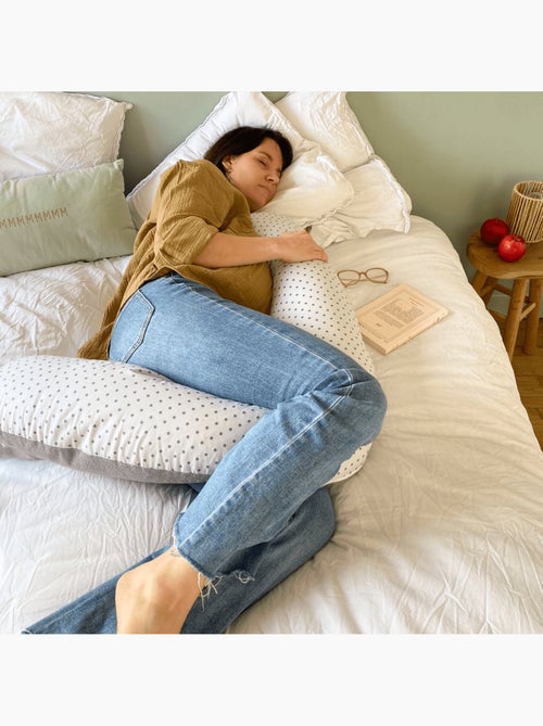 Coussin d'allaitement et de grossesse 3en1 multirelax éponge - Kiabi Coussin d'allaitement et de grossesse 3en1 multirelax éponge - Kiabi