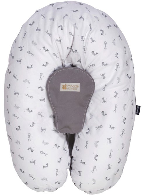 Coussin d'allaitement et de grossesse 3en1 Multirelax Lapins - Kiabi