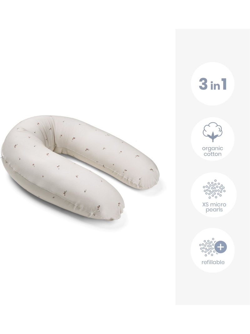 Coussin d'allaitement et de grossesse Buddy 'Doomoo' Marron clair - Kiabi
