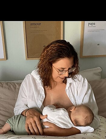 Coussin d'allaitement et de grossesse Cerises