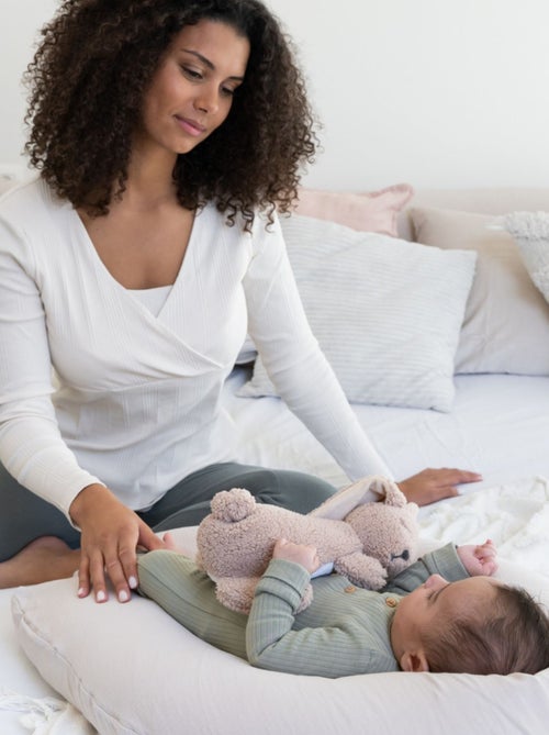 Coussin d'allaitement et de grossesse comfy big tetra 'doomoo' - Kiabi Coussin d'allaitement et de grossesse comfy big tetra 'doomoo' - Kiabi