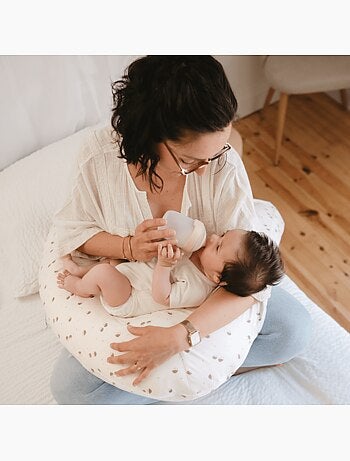 Coussin d'allaitement et de grossesse hérissons