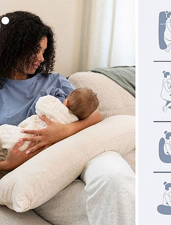 Coussin d'allaitement et de grossesse XXL MAXXY 'doomoo'