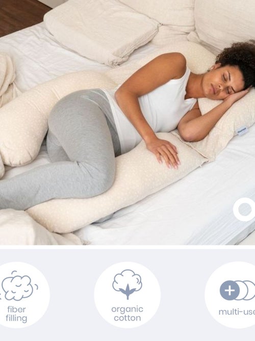 Coussin d'allaitement et de grossesse XXL MAXXY 'doomoo' - Kiabi