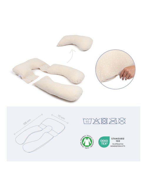 Coussin d'allaitement et de grossesse XXL MAXXY 'doomoo' - Kiabi