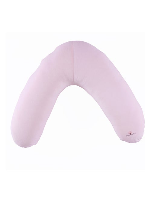 Coussin d'allaitement et de maternité 160 cm  Coton bio velours. - Kiabi