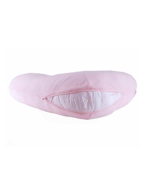 Coussin d'allaitement et de maternité 160 cm  Coton bio velours. - Kiabi