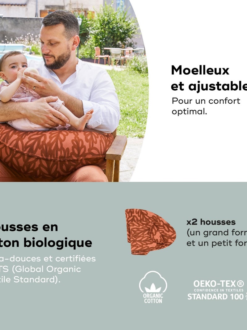 Coussin d'allaitement et de maternité b.love 'doomoo' Orange - Kiabi