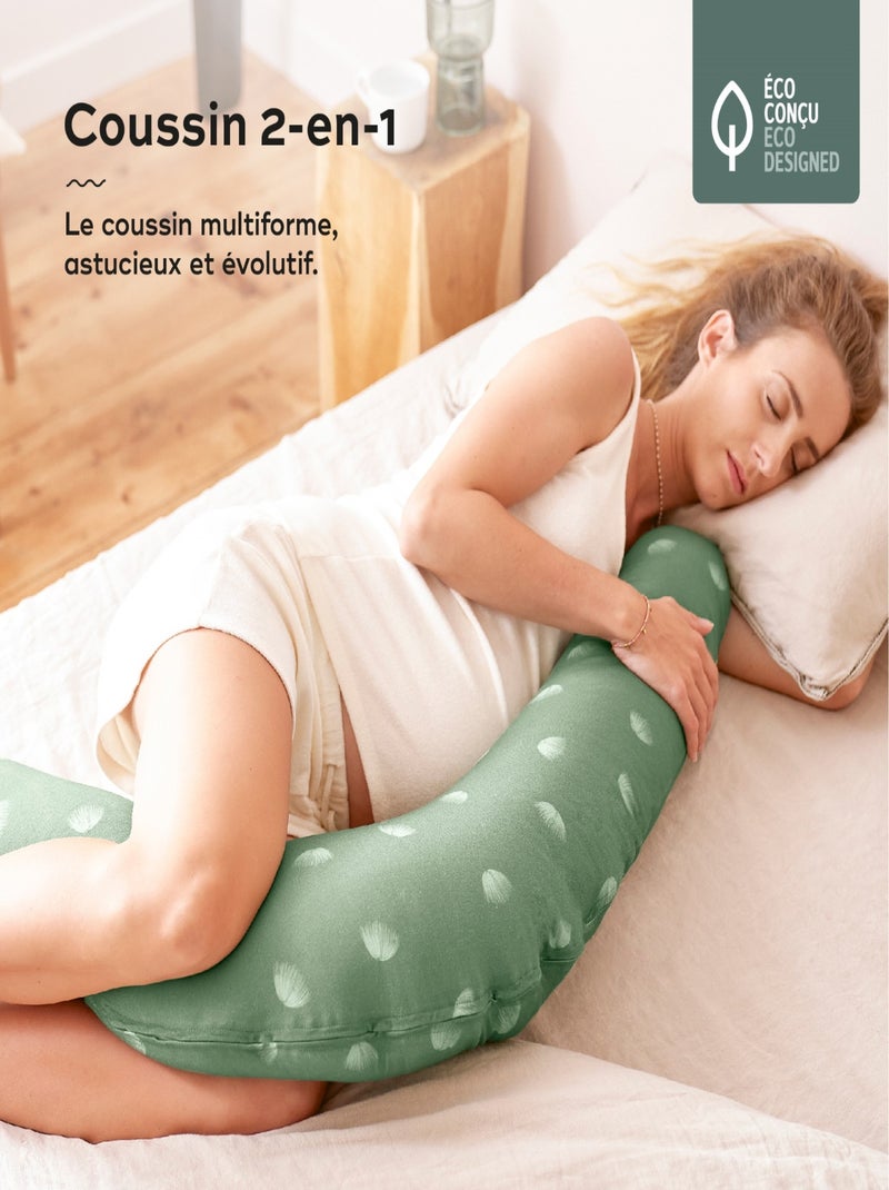 Coussin d'allaitement et de maternité b.love 'doomoo' Vert - Kiabi