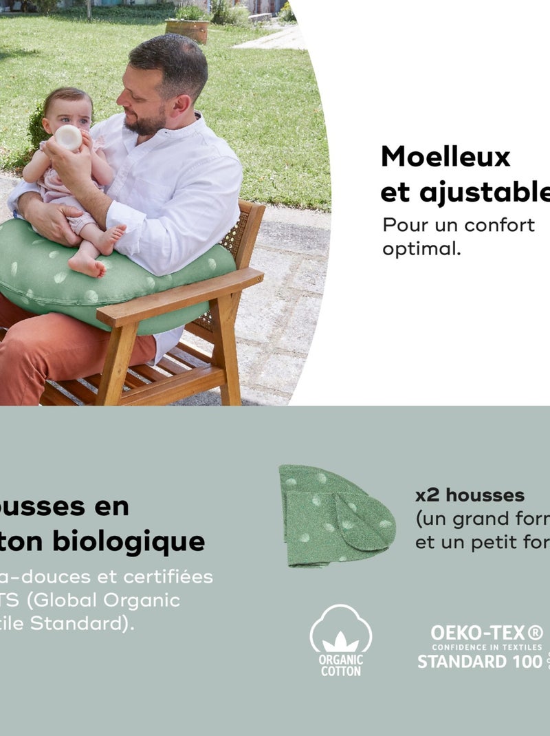 Coussin d'allaitement et de maternité b.love 'doomoo' Vert - Kiabi