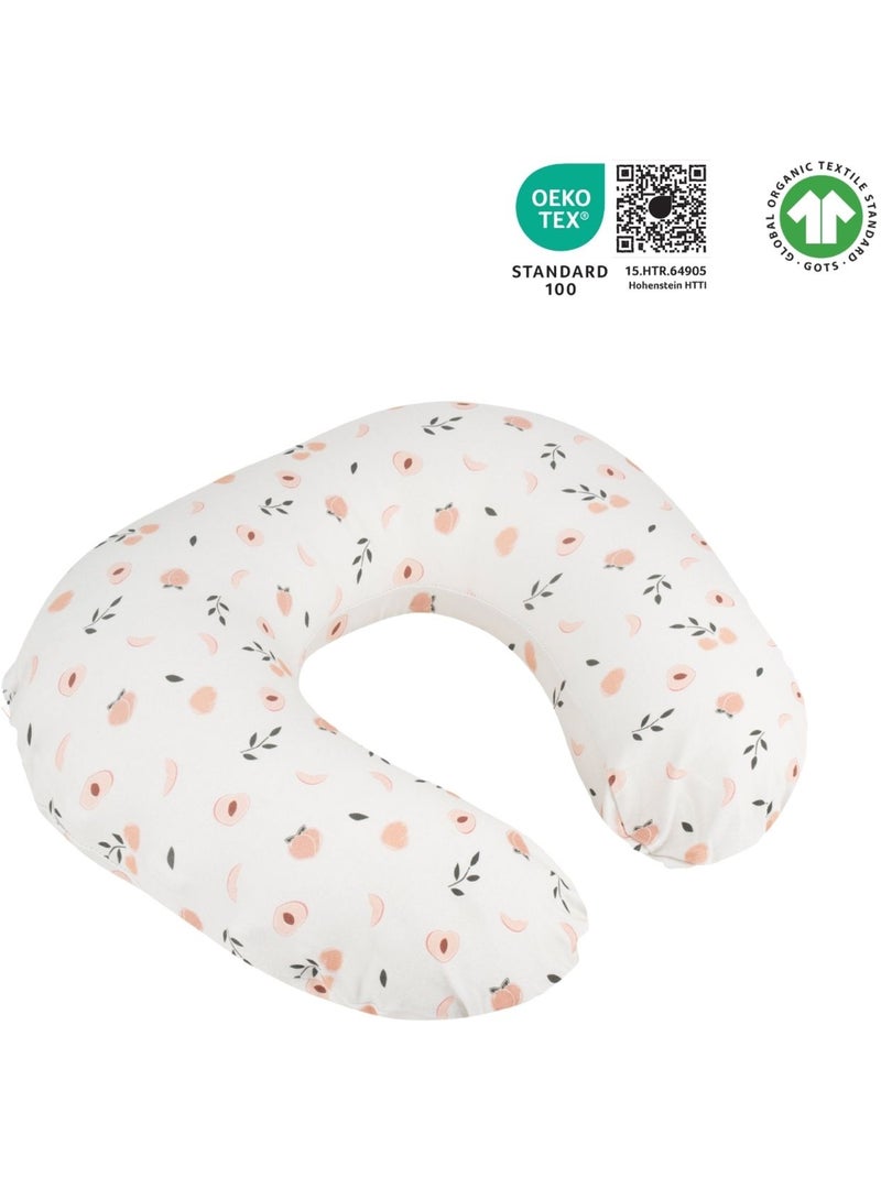 Coussin d'allaitement et maternité softy pêche Peche - Kiabi