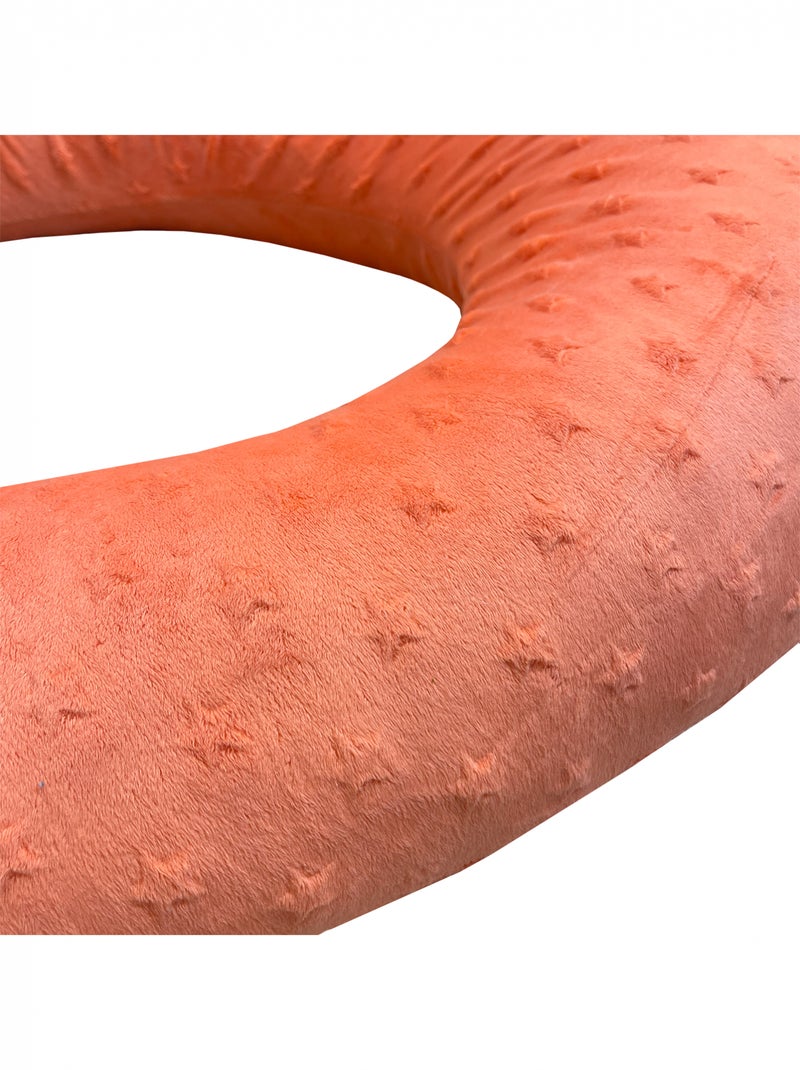 Coussin d'allaitement étoiles XL - 205 cm Rouge - Kiabi