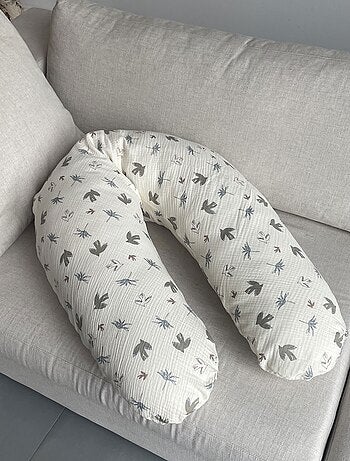 Coussin d'allaitement imprimé