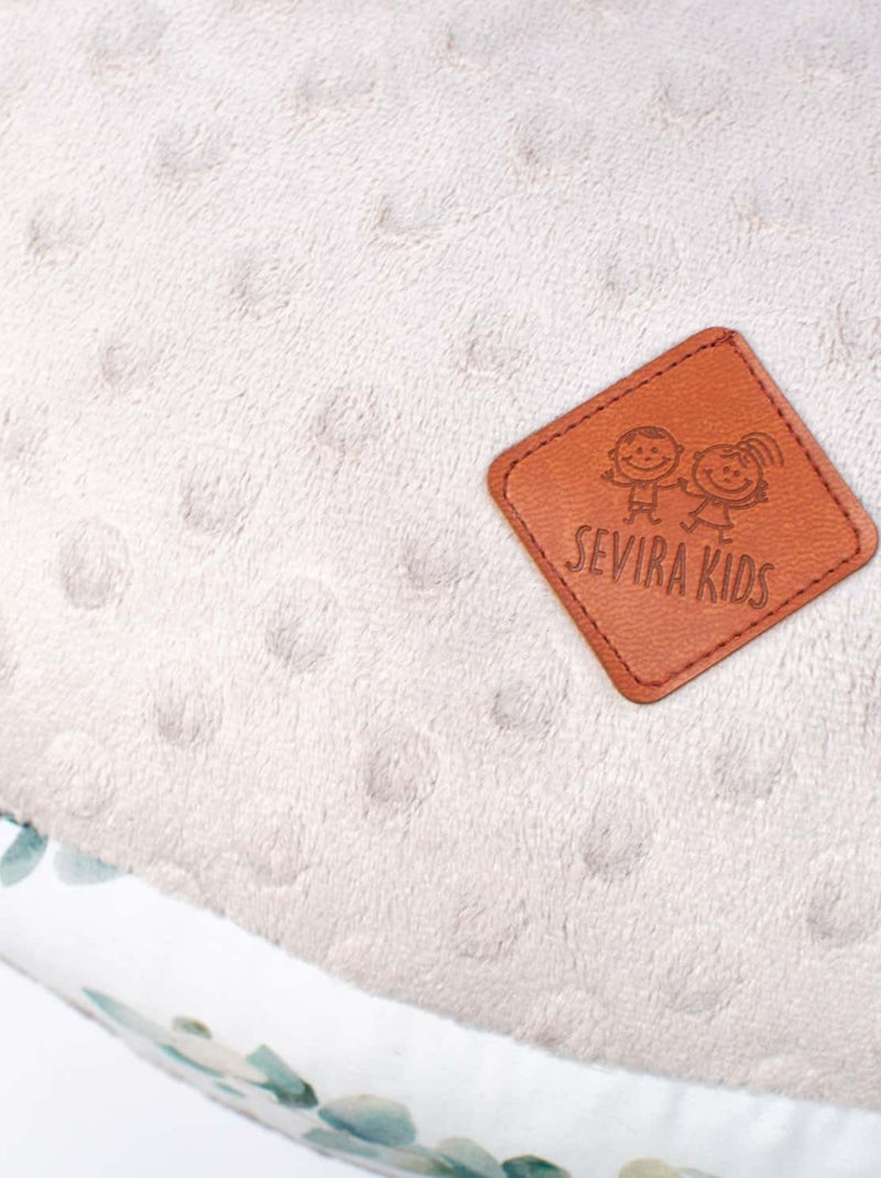 Coussin d'allaitement Poule, Eucalyptus SEVIRA KIDS Gris - Kiabi