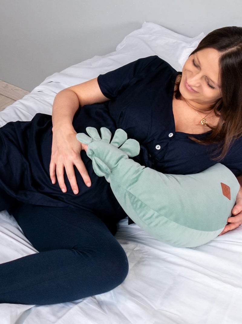 Coussin d'allaitement Poule, Eucalyptus SEVIRA KIDS Gris - Kiabi