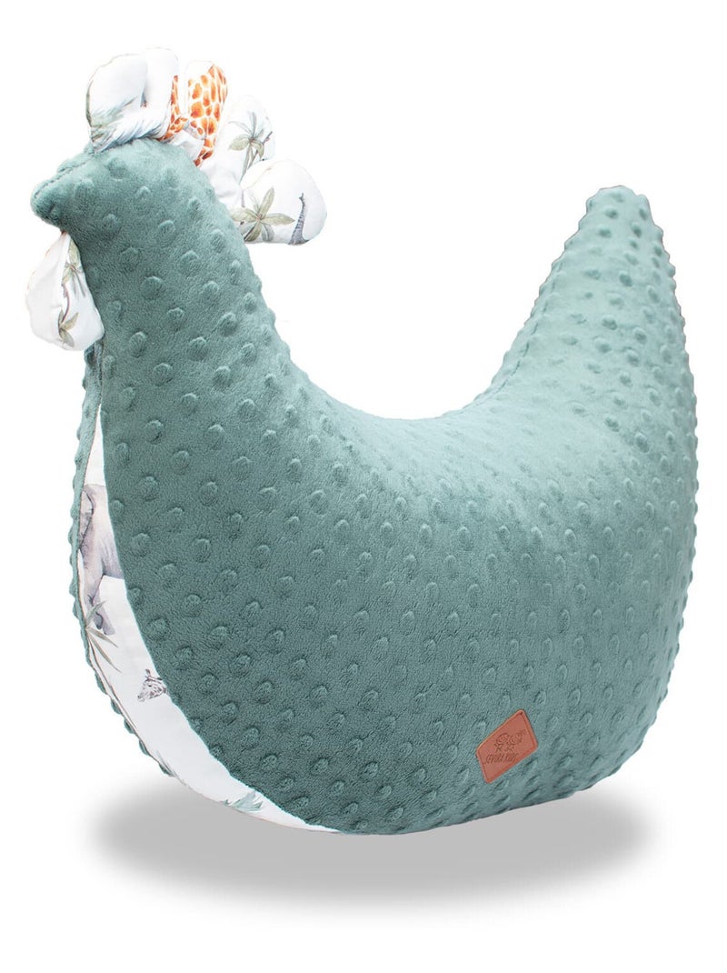 Coussin d'allaitement Poule, Safari SEVIRA KIDS Vert - Kiabi