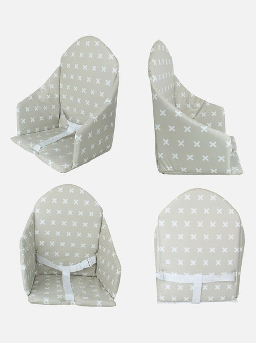 Coussin d'assise universel Miam avec harnais pour chaise haute bébé - Monsieur Bébé - Kiabi