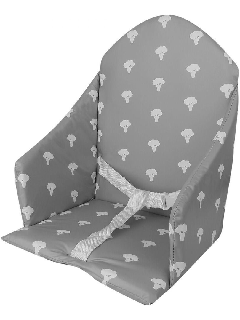 Coussin d'assise universel avec harnais pour chaise haute bébé