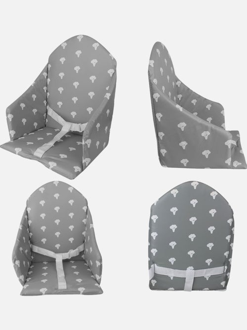 Coussin d'assise universel Miam avec harnais pour chaise haute bébé - Monsieur Bébé - Kiabi