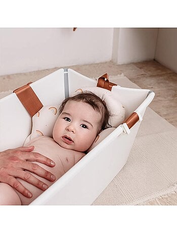 Coussin de bain bébé arc-en-ciel