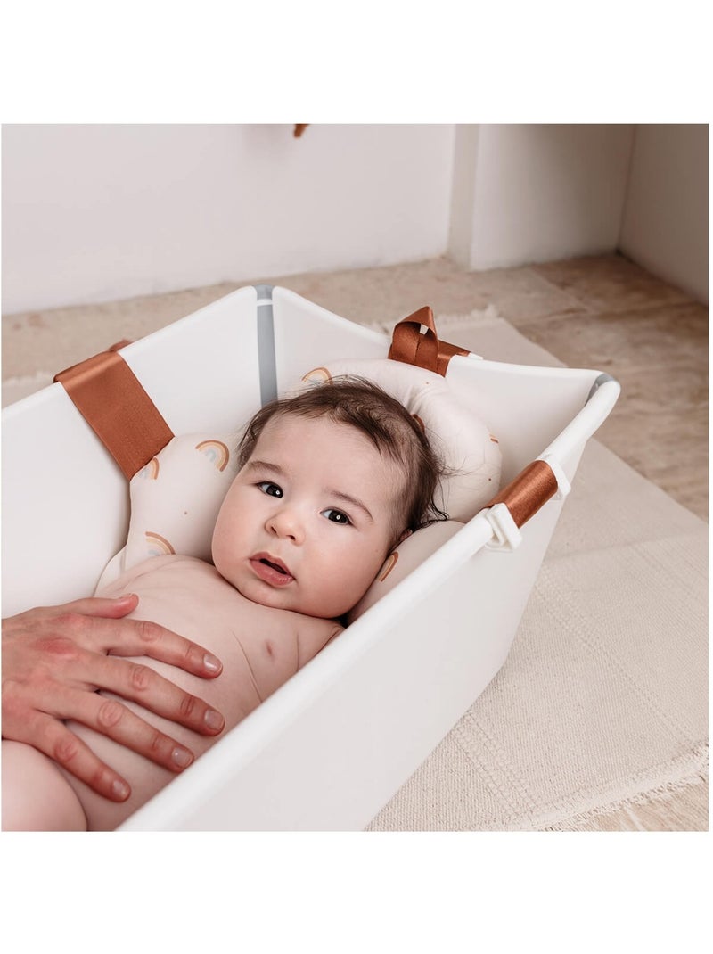 Coussin de bain bébé arc-en-ciel Beige - Kiabi