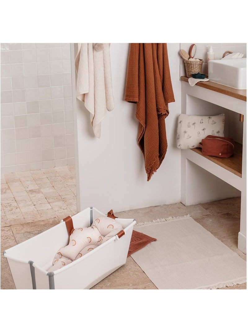 Coussin de bain bébé arc-en-ciel Beige - Kiabi