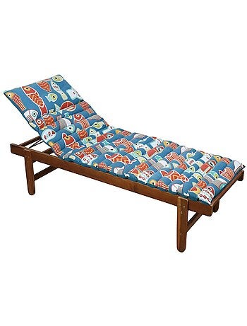 Coussin de bain de soleil 60x180 cm COLOR FISH